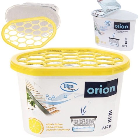 Pochłaniacz wilgoci cytrynowy ULTRA FRESH 230 g Grupa Orion Sp. z o.o. Pochłaniacz wilgoci cytrynowy ULTRA FRESH 230 g Grupa Orion Sp. z o.o.