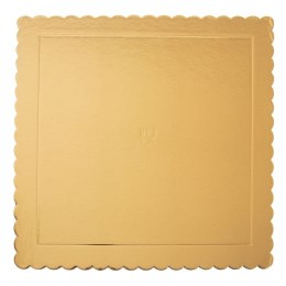 Podkład pod tort, ciasto złoty kwadratowy 34x34 cm Grupa Orion Sp. z o.o.