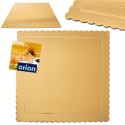 Podkład pod tort, ciasto złoty kwadratowy 34x34 cm Grupa Orion Sp. z o.o.
