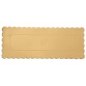 Podkład pod tort, ciasto złoty prostokątny 33x12 cm Grupa Orion Sp. z o.o.