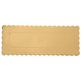 Podkład pod tort, ciasto złoty prostokątny 33x12 cm Grupa Orion Sp. z o.o.