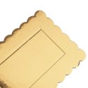 Podkład pod tort, ciasto złoty prostokątny 33x12 cm Grupa Orion Sp. z o.o.
