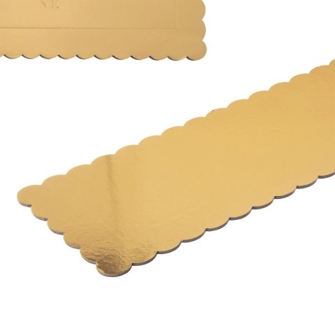 Podkład pod tort, ciasto złoty prostokątny 33x12 cm Grupa Orion Sp. z o.o. Podkład pod tort, ciasto złoty prostokątny 33x12 cm Grupa Orion Sp. z o.o.