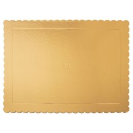 Podkład pod tort, ciasto złoty prostokątny 40x30 cm Grupa Orion Sp. z o.o.