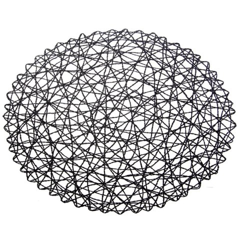 Podkładka pod talerz sztućce okrągła / mata kuchenna papierowa czarna 35 cm Grupa Orion Sp. z o.o. Podkładka pod talerz sztućce okrągła / mata kuchenna papierowa czarna 35 cm Grupa Orion Sp. z o.o.