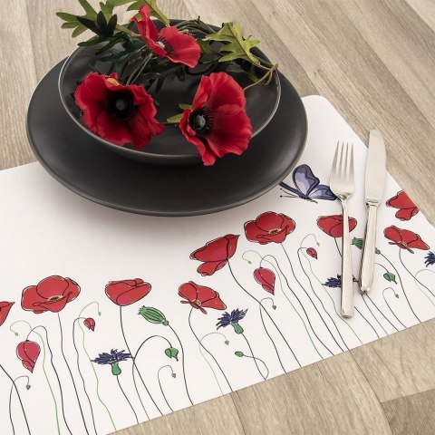 Podkładka pod talerz sztućce prostokątna / mata kuchenna maki 43x28 cm Grupa Orion Sp. z o.o. Podkładka pod talerz sztućce prostokątna / mata kuchenna maki 43x28 cm Grupa Orion Sp. z o.o.