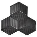 Podstawka pod garnek silikonowa czarna 13,5x13,5 cm Grupa Orion Sp. z o.o.