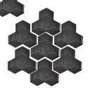 Podstawka pod garnek silikonowa czarna 13,5x13,5 cm Grupa Orion Sp. z o.o.