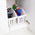 Pojemnik do przechowywania na kółkach biały wąski 13 l Grupa Orion Sp. z o.o.