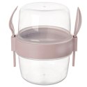Pojemnik kubek na jogurt z łyżeczką lunchbox 370 ml Grupa Orion Sp. z o.o.