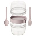 Pojemnik kubek na jogurt z łyżeczką lunchbox 370 ml Grupa Orion Sp. z o.o.