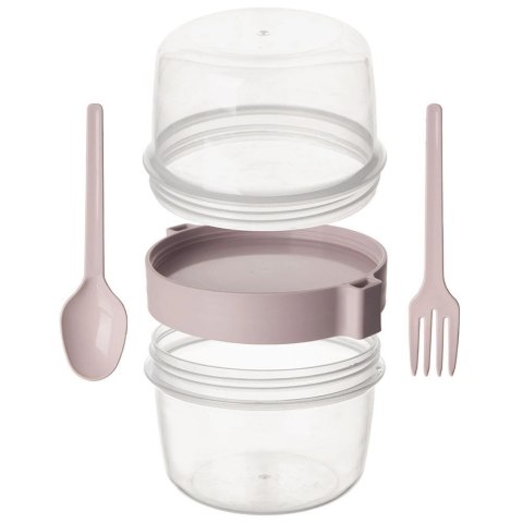 Pojemnik kubek na jogurt z łyżeczką lunchbox 370 ml Grupa Orion Sp. z o.o. Pojemnik kubek na jogurt z łyżeczką lunchbox 370 ml Grupa Orion Sp. z o.o.