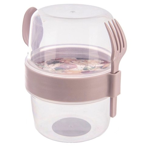 Pojemnik kubek na jogurt z łyżeczką lunchbox 370 ml Grupa Orion Sp. z o.o. Pojemnik kubek na jogurt z łyżeczką lunchbox 370 ml Grupa Orion Sp. z o.o.