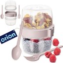 Pojemnik kubek na jogurt z łyżeczką lunchbox 370 ml Grupa Orion Sp. z o.o.