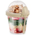 Pojemnik kubek na jogurt z łyżeczką lunchbox 400 ml Grupa Orion Sp. z o.o.