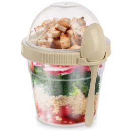 Pojemnik kubek na jogurt z łyżeczką lunchbox 400 ml Grupa Orion Sp. z o.o.