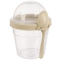 Pojemnik kubek na jogurt z łyżeczką lunchbox 400 ml Grupa Orion Sp. z o.o.