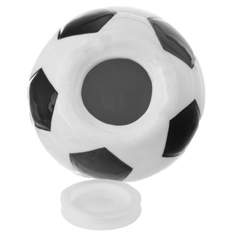 Skarbonka Ceramiczna Piłka Nożna Otwierana 10 cm na Prezent ORION