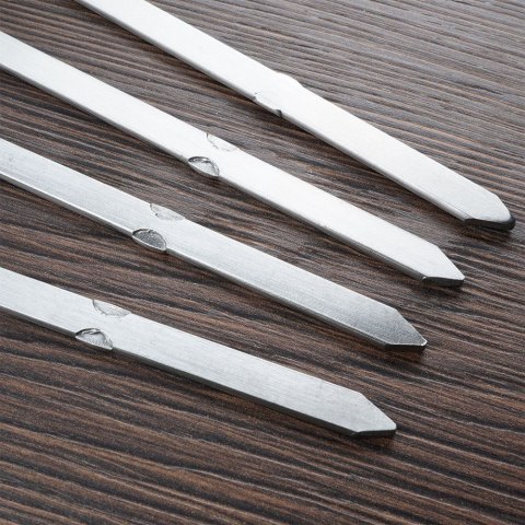 Szpikulce do szaszłyków stalowe 37 cm 4 szt. Grupa Orion Sp. z o.o. Szpikulce do szaszłyków stalowe 37 cm 4 szt. Grupa Orion Sp. z o.o.