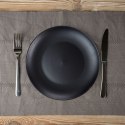 Talerz ceramiczny czarny obiadowy płytki na obiad SOHO 26,5 cm VLACHOS BROS S.A IMPORTS (NAVA),Valantis Vlachos