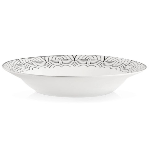 Talerz obiadowy głęboki porcelanowy MAYA 22,5 cm, 700 ml VLACHOS BROS S.A IMPORTS (NAVA),Valantis Vlachos Talerz obiadowy głęboki porcelanowy MAYA 22,5 cm, 700 ml VLACHOS BROS S.A IMPORTS (NAVA),Valantis Vlachos