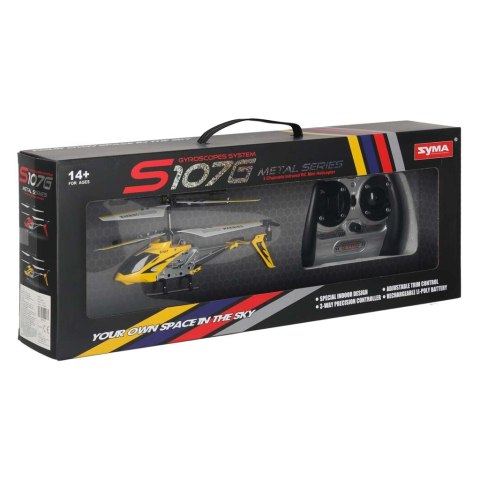 Helikopter zdalnie sterowany na pilota RC SYMA S107G żółty Helikopter zdalnie sterowany na pilota RC SYMA S107G żółty