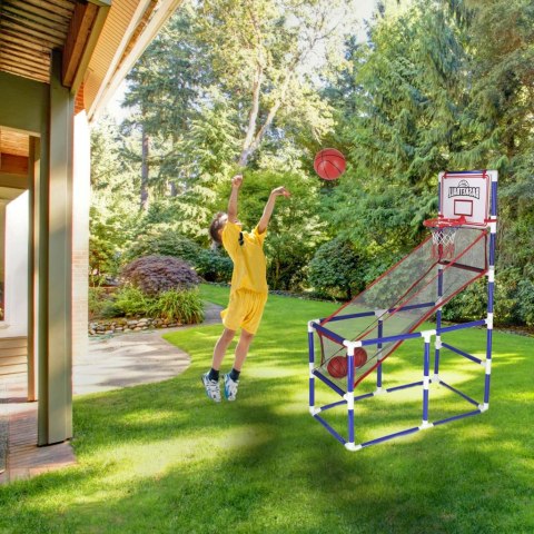 Koszykówka gra zręcznościowa sportowa przenośna basketball 2 piłki pompka Koszykówka gra zręcznościowa sportowa przenośna basketball 2 piłki pompka