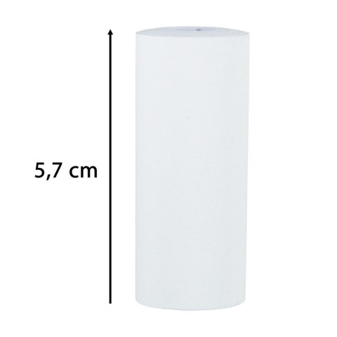 Rolki termiczne papier do drukarki aparatu 5,7cm x 4,5m 5 sztuk Rolki termiczne papier do drukarki aparatu 5,7cm x 4,5m 5 sztuk