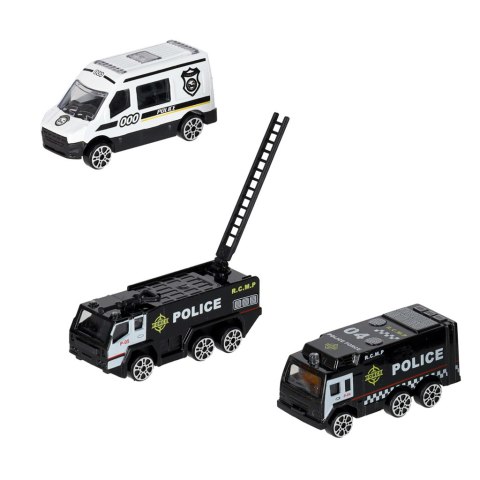 Transporter samolot + 3 auta policja Transporter samolot + 3 auta policja