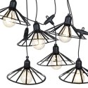 Girlanda Ogrodowa Żarówki Lampki Świąteczne VILDE LED 5,5 m 6 szt.