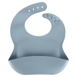 Naczynia silikonowe dla dzieci zestaw 8 elementów niebieski