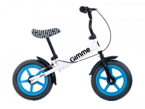 Rowerek biegowy z hamulcem Nemo 11" niebieski 3+ GIMME Rowerek biegowy z hamulcem Nemo 11" niebieski 3+ GIMME