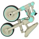 Rowerek trójkołowy TRIKE FIX V4 rower spacerówka rowerek biegowy 6w1 szary niebieski