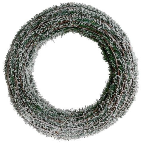 Stroik świecący wianek wieniec na drzwi świąteczny dekoracyjny ozdobny święta 30 LED 40 cm