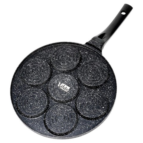 Patelnia Granitowa Nieprzywierająca ze Wzorkiem do Jajek Placków ORION 26cm