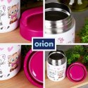 Termos Obiadowy na Jedzenie Stalowy dla Dzieci Dziecięcy Kotki ORION 450ml