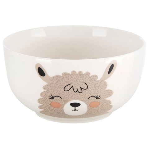 Zestaw Kubek z Miseczką dla Dziecka Śniadaniowy Porcelanowy Lama ORION 2el. Orion