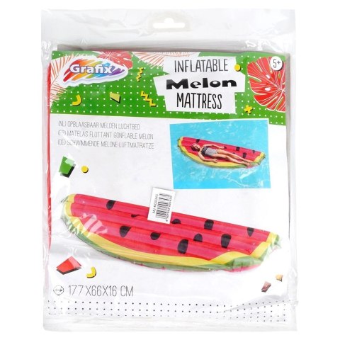 Materac do pływania arbuz 174x58x13 cm