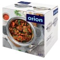 Termomisa Obiadowa TERMO Stalowa 2 L ORION Szary z Praktycznymi Uchwytami