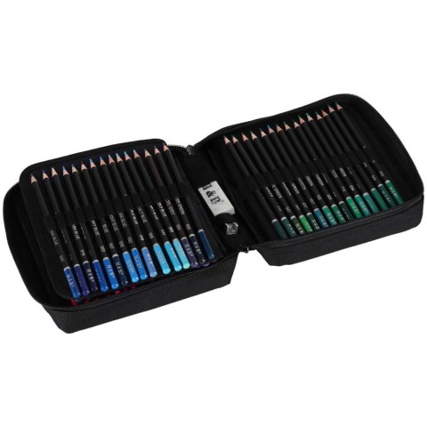 Kredki ołówkowe kolorowe w etui zestaw 120 sztuk