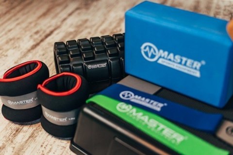 Obciążenie Obciążniki na Nogi Neoprenowe Solidne MASTER 2 x 1,5 kg Master