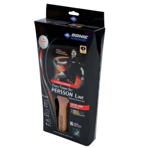 Rakietka do Tenisa Stołowego Ping Ponga DONIC Persson 600 Zestaw DONIC
