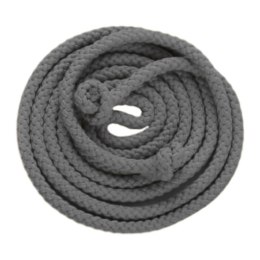 Skakanka Sznurkowa Gimnastyczna Treningowa MASTER Grey 2,8m Wzmacniana Master