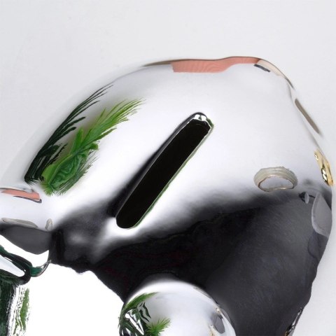 Skarbonka ceramiczna srebrna lustrzana 11,5 x 9 cm Grupa Orion Sp. z o.o.