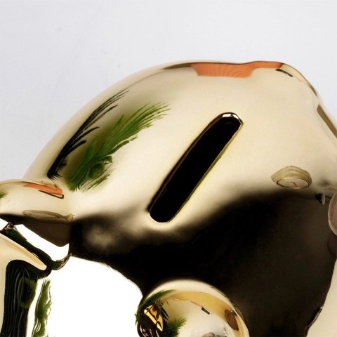 Skarbonka ceramiczna złota lustrzana 11,5x9 cm Grupa Orion Sp. z o.o.