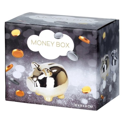 Skarbonka ceramiczna złota lustrzana 11,5x9 cm Grupa Orion Sp. z o.o.