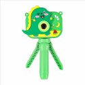 Aparat fotograficzny cyfrowy dla dzieci na statywie dinozaur zielony 8GB