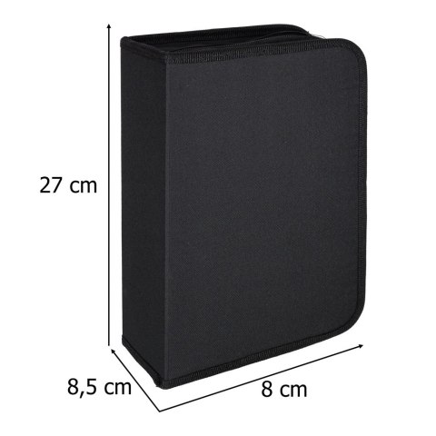 Długopisy żelowe kolorowe w etui 100 sztuk + 100 wkładów