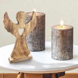 Figurka drewniana świąteczna anioł MANGO 25,5x36 cm Grupa Orion Sp. z o.o.