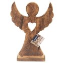 Figurka drewniana świąteczna anioł MANGO 25,5x36 cm Grupa Orion Sp. z o.o.